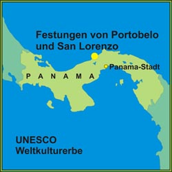 Festungen von Portobelo und San Lorenzo. UNESCO Weltkulturerbe